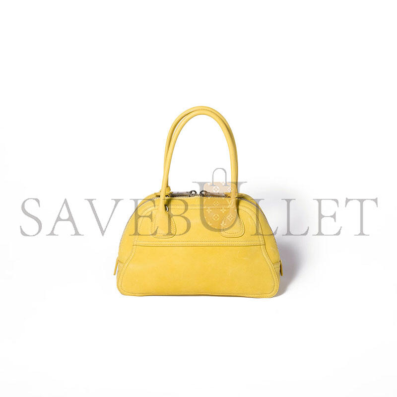 MIU MIU VIVANT NAPPA SOFT LEATHER HANDBAG 5BB200 (28*17*9.5cm)